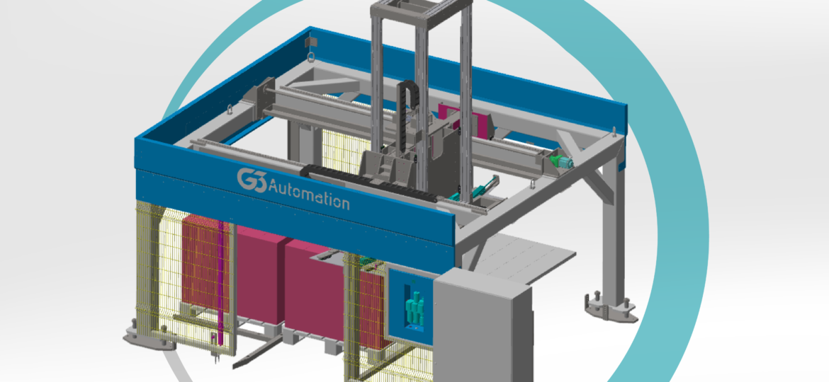 Robô paletizador G3 Automation