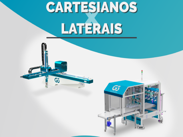 Robôs Cartesianos versus Robôs Laterais G3 Automation