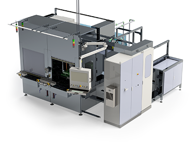 Máquina para rebarbação eletroquímica