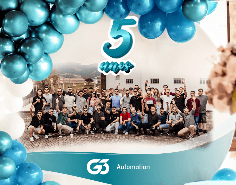 G3 Automation_aniversário 5 anos