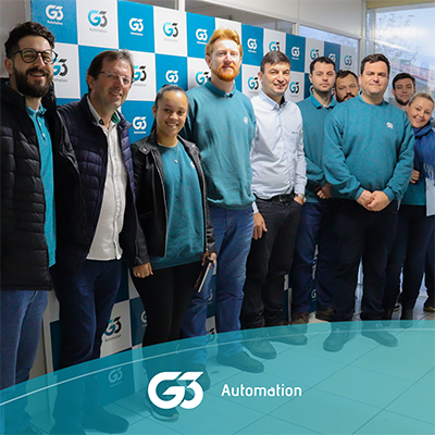 Equipe G3 Automation reunida em treinamento de segurança do trabalho.